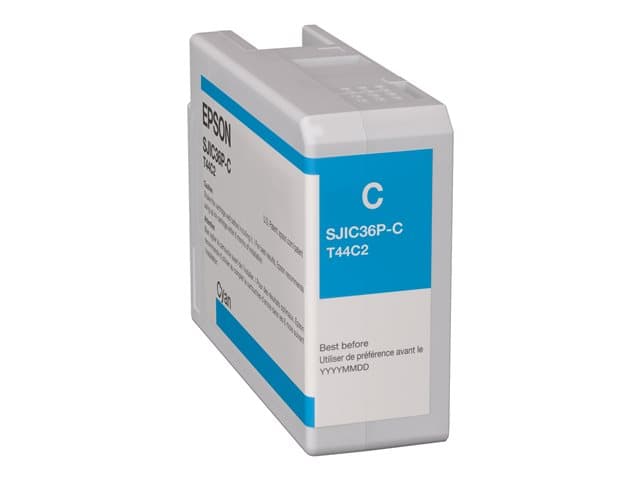 EPSON - SJIC36P(C) - cyan - original - ink cartridge