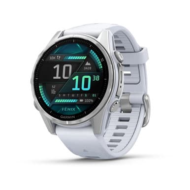 Garmin Fenix 8 43mm Smart Watch - White | 010-02903-00