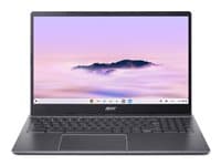 ACER - Chromebook Plus 515 CBE595-2 - Intel Core 5 - 120U / up to 5 GHz - Chrome OS - Intel Graphics - 8 GB RAM - 256 GB SSD 3D Triple-level Cell (TLC), NVMe - 15.6" IPS 1920 x 1080 (Full HD) - Wi-Fi 6E - steel grey - kbd: UK
