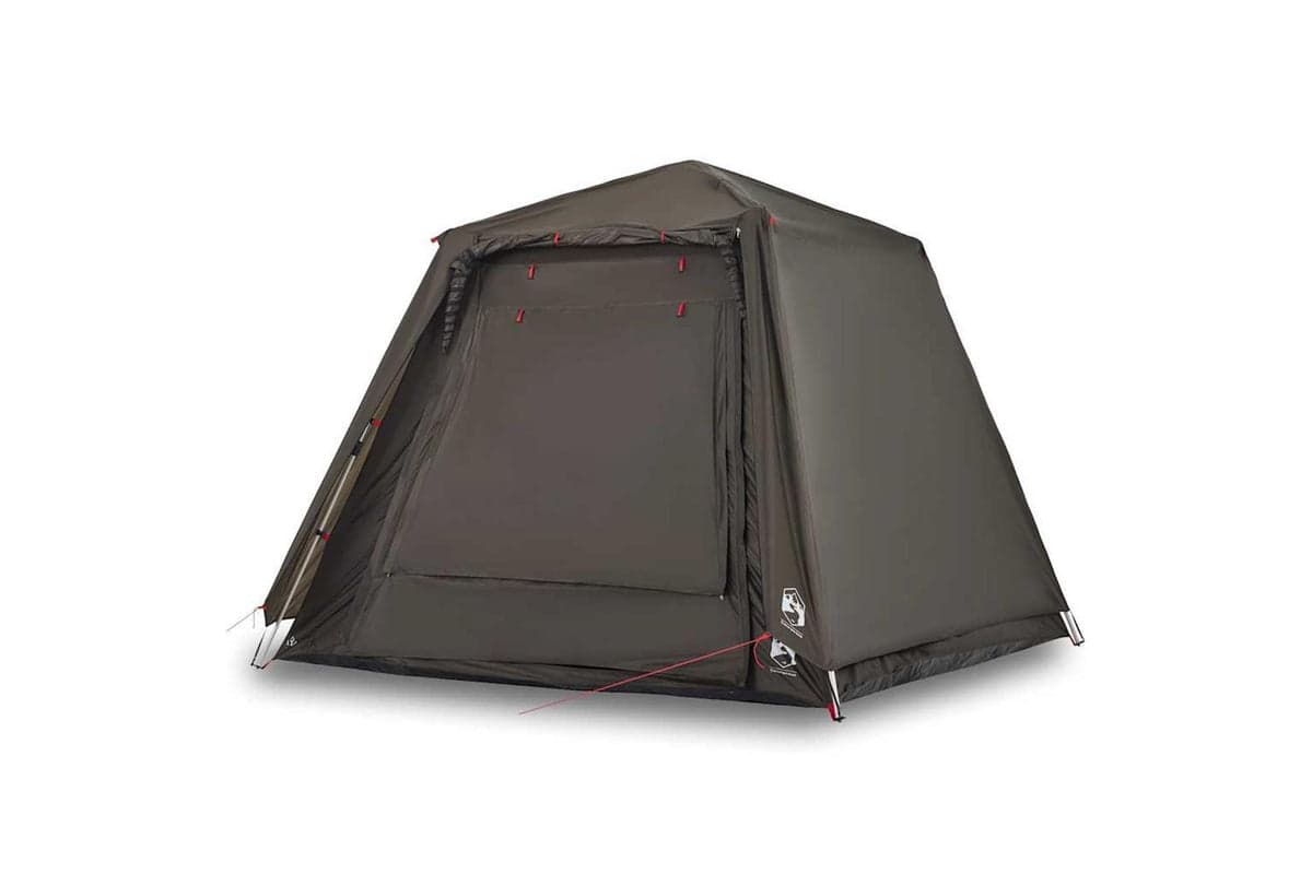 Vidaxl Fishing Tent 4-person Brown Quick Release