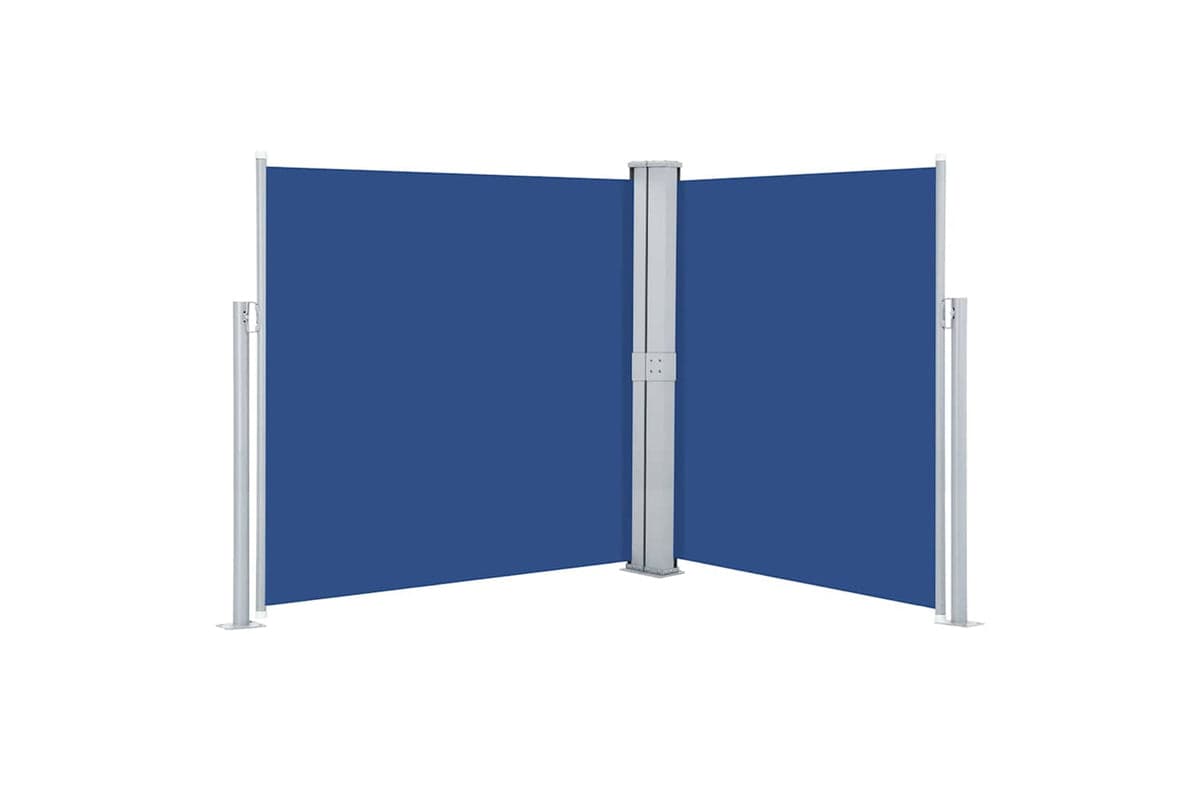 vidaXL 48458 Retractable Side Awning Blue 140x600cm