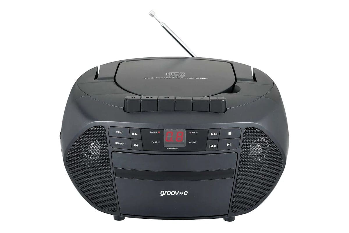 Groove Boombox Cd - Tape - Fm Radio | Portable Audio Device