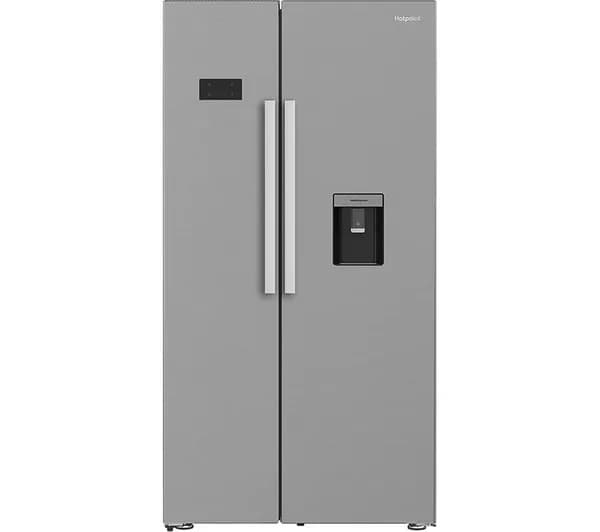 HOTPOINT HPG2 6583W XP4UK Dual No Frost American-Style Fridge Freezer - Silver
