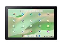 ACER - Chromebook Tab 311 D723N-TCO - With detachable keyboard - Kompanio 520 - Chrome OS - Mali-G52 2EE MC2 - 8 GB RAM - 128 GB eMMC - 11" IPS touchscreen 1920 x 1200 - Bluetooth, Wi-Fi 6 - silver - kbd: UK