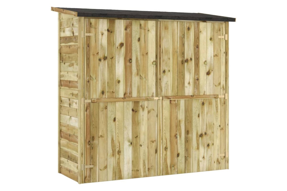vidaXL 45307 Garden Tool Shed Impregnated Pinewood 182x76x175cm