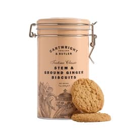 Stem Ginger Biscuit Tin 200g