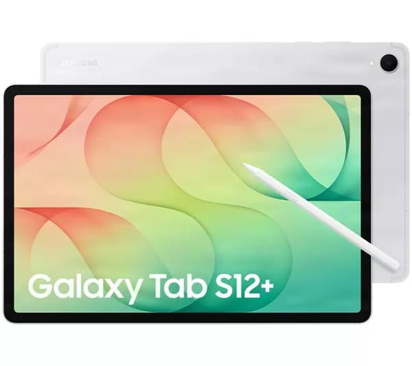 SAMSUNG Galaxy Tab S12+ 12.6” Tablet - 512 GB, Silver