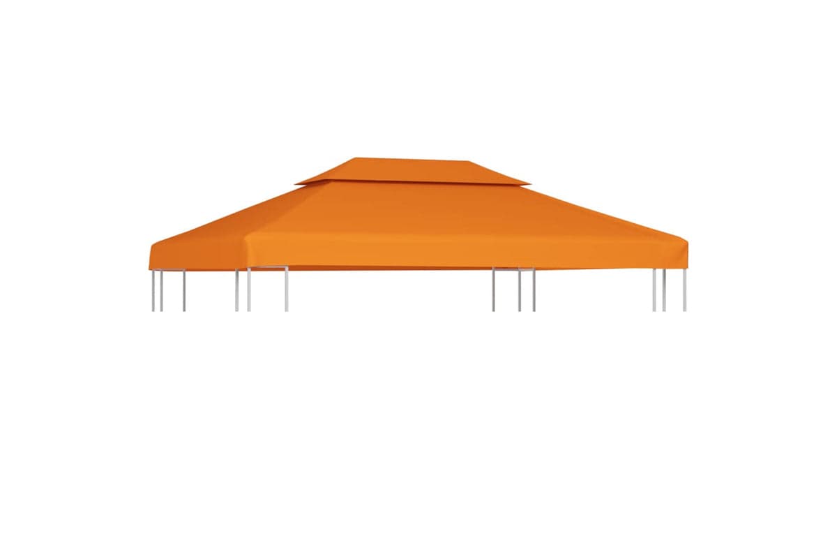 Vidaxl 40883 Gazebo Cover Canopy Replacement Orange 3 X 4 M