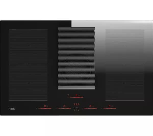HAIER HAIH8IFMCF 83 cm Vented Electric Induction Hob - Black