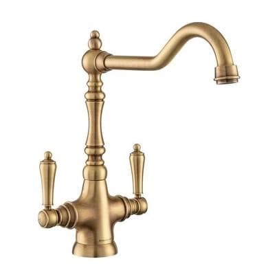 Rangemaster Waverley Double Lever Kitchen Mixer Tap