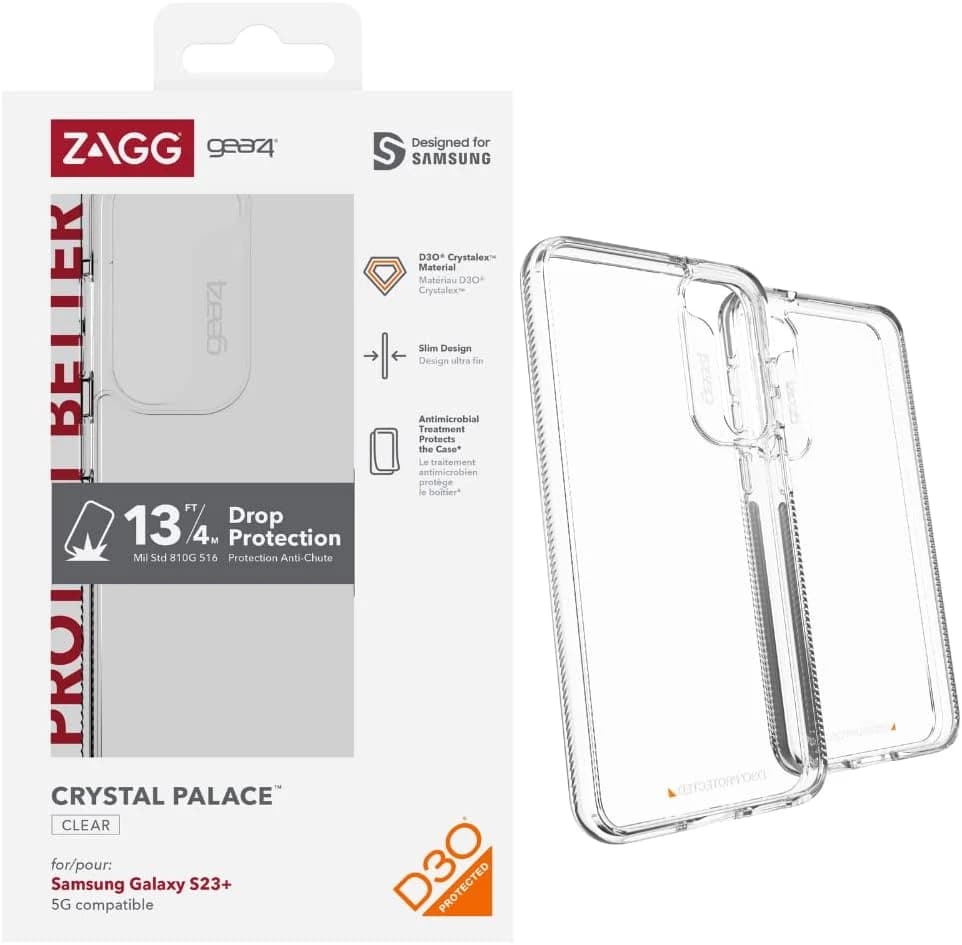Crystal Palace 702010920 S23+ Case – Clear