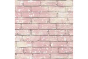 Noordwand 425318 Urban Friends & Coffee Wallpaper Bricks Pink And White