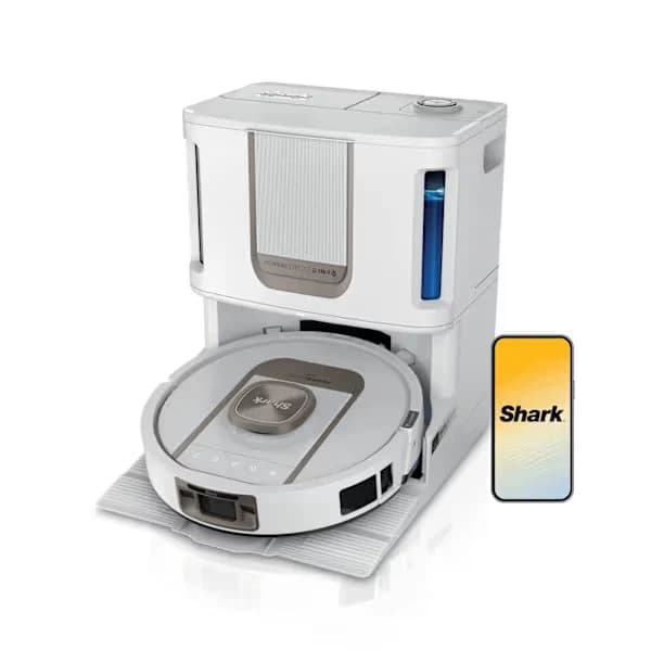 Shark ThermaCharged PowerDetect 2-in-1 Vac & Mop Robot Vacuum White | RV2900XEUKWH