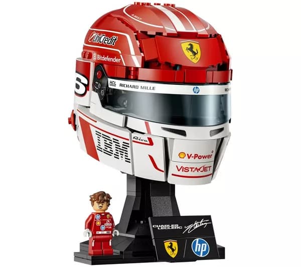 LEGO Editions 43014 Scuderia Ferrari HP Charles Leclerc Helmet Set