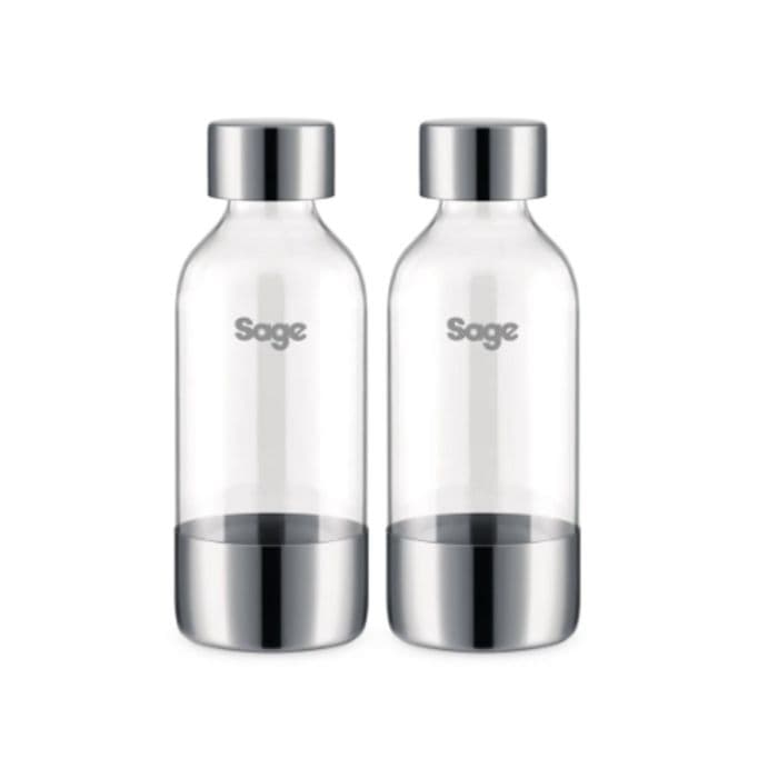 The InFizz SCA002BSS0ZEU1, 0.6L Bottles - 2 PACK