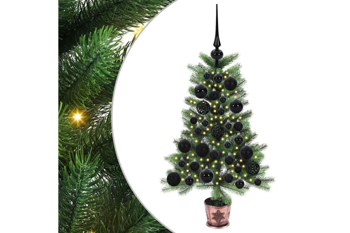 Vidaxl Christmas Tree With 150 Leds With Stand Green 65 Cm Pe