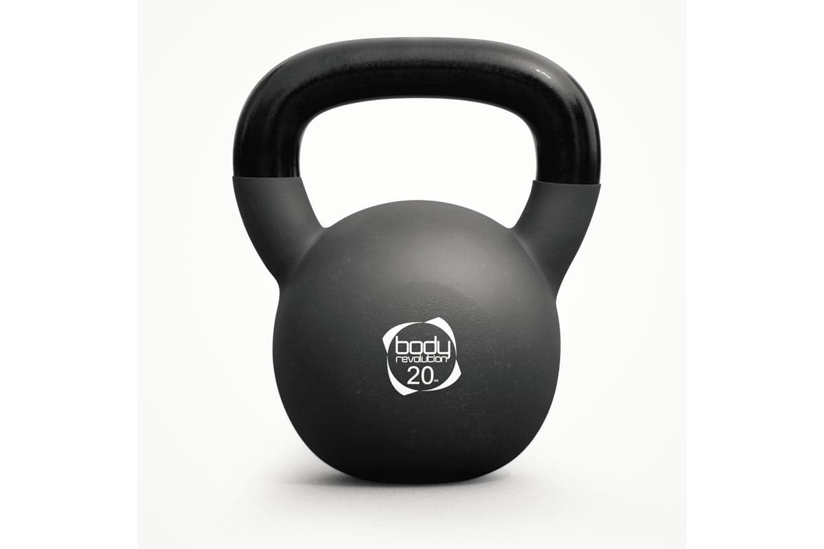 Monstershop Body Revolution Neoprene Kettlebells | 20kg | Black