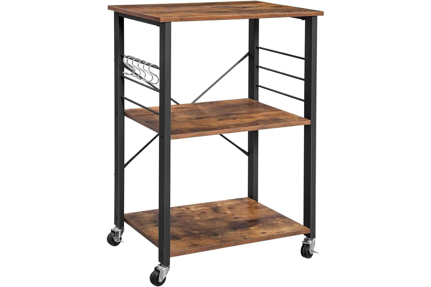 Vasagle Vintage Kitchen Shelf | Rustic Brown & Black