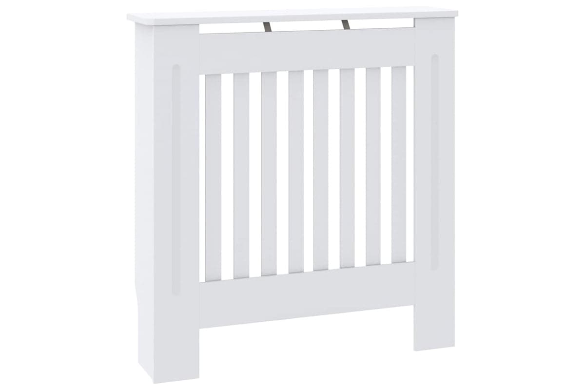 vidaXL Mdf Radiator Cover White 78cm