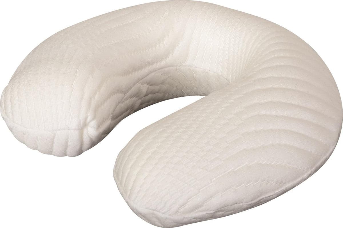Hemmka Health Orthopedic Visco Travel Pillow | Viscoelastic Material | Black