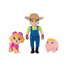 Skye, Farmer Yumi and Piggie Figures Set