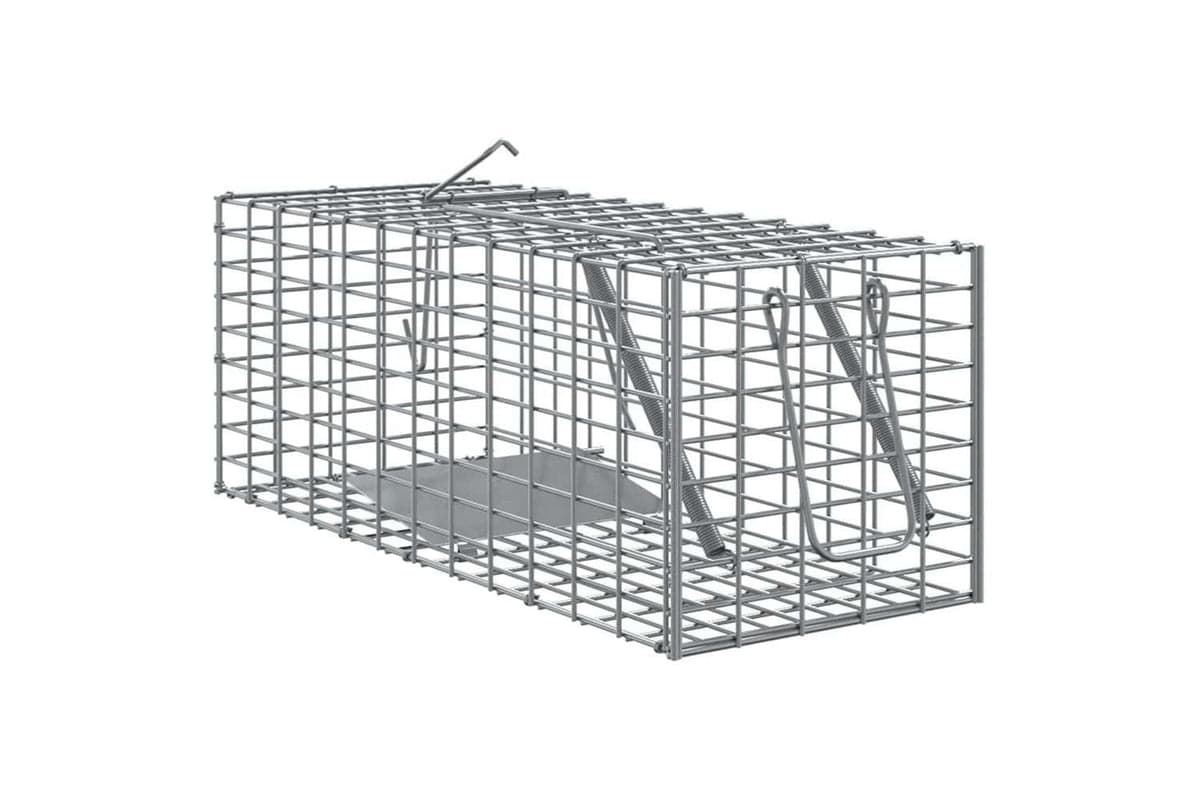 Vidaxl Animal Trap Anthracite 31 X 13 X 12cm Steel