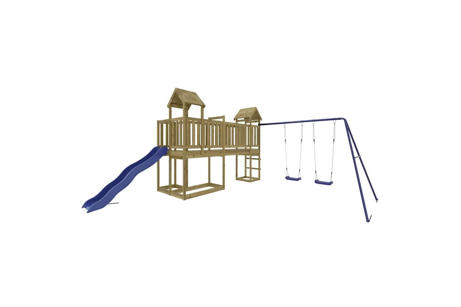 Vidaxl Outdoor Playset Impregnated Wood Pine