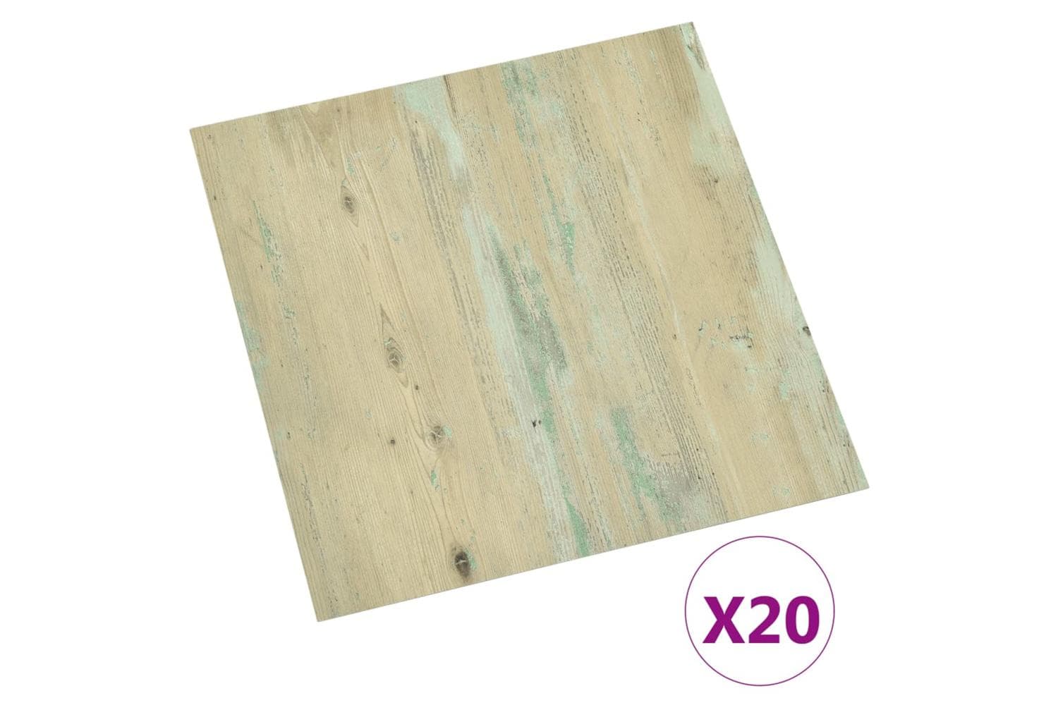 Vidaxl Self-adhesive Flooring Planks 20 Pcs Pvc 1.86 Sq M Light Brown