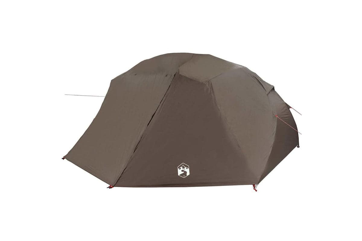 Vidaxl Fishing Tent Brown 514 X 465 X 187 Cm Polyester And Fiberglass