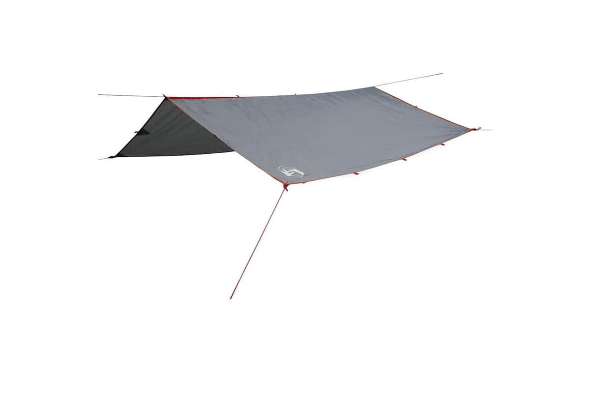 Vidaxl Camping Tarp Grey And Orange 300x294 Cm Waterproof