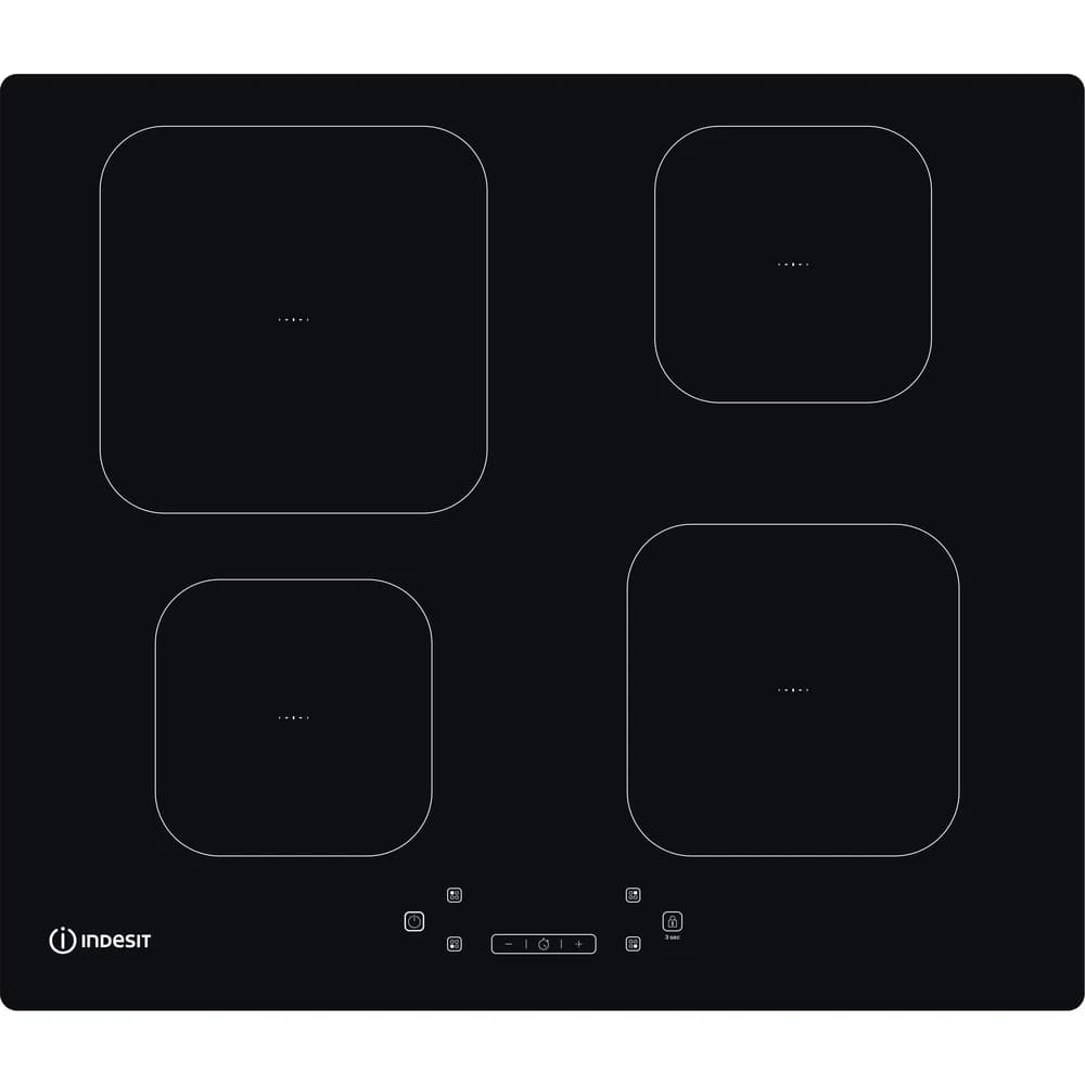Indesit IS83Q60NE 60cm Induction Hob with Dual Zone – Black