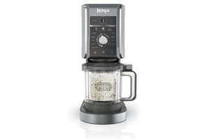 Ninja CREAMi Deluxe 10-in-1 Ice Cream and Frozen Drink Maker | NC501UK | Black/Silver