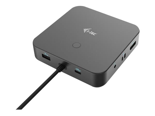 I-TEC - USB-C Dual Display Docking Station with Power Delivery - docking station - USB-C - HDMI, 2 x DP++ - 1GbE