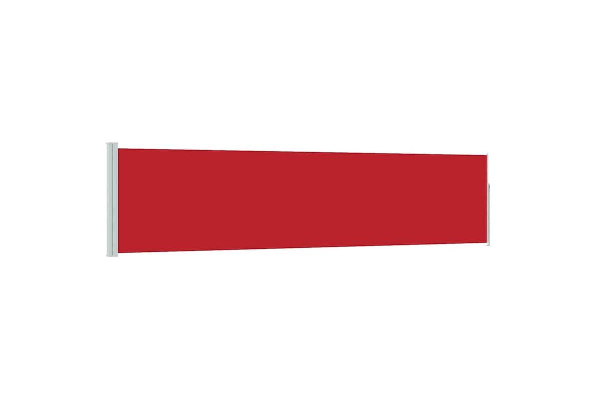 vidaXL 48391 Patio Retractable Side Awning 120x500cm Red