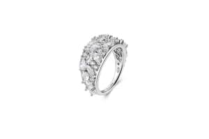 Rosato Rzge46b - Exquisite Gemma Silver Ring By Rosato