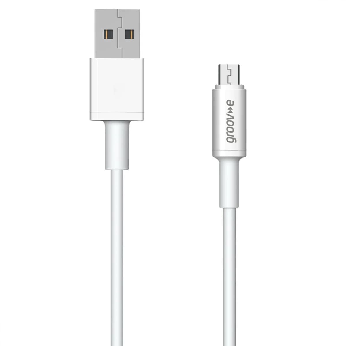 Groov-e Micro-USB to USB-A Charging Cable 1m | GVMA061WE
