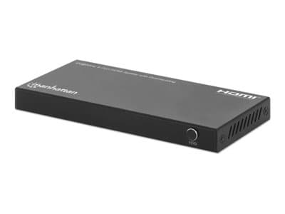 MANHATTAN - HDMI Splitter - video/audio splitter - 4K, 60Hz, with downscaling - 4 ports