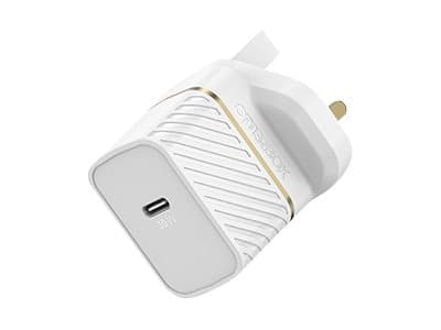 OTTERBOX - This 30W wall charger is powered by GaN technology, giving you higher efficiency by generating less heat and a form factor that is smaller than ever all while providing maximum power. Smart, safe and built to last. OtterBox Premium fast charge Wall Char