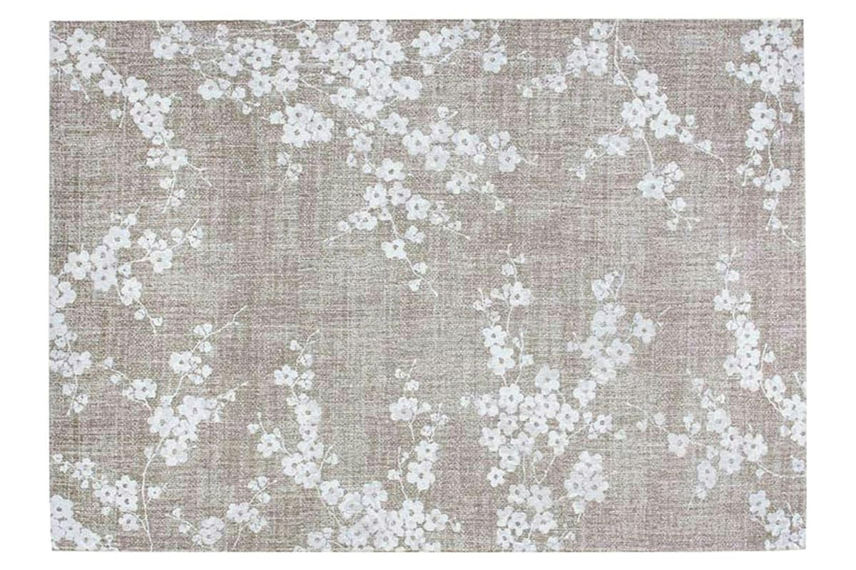 Louis De Poortere | Sakura Eco Rug | Grey | 140 x 200 cm