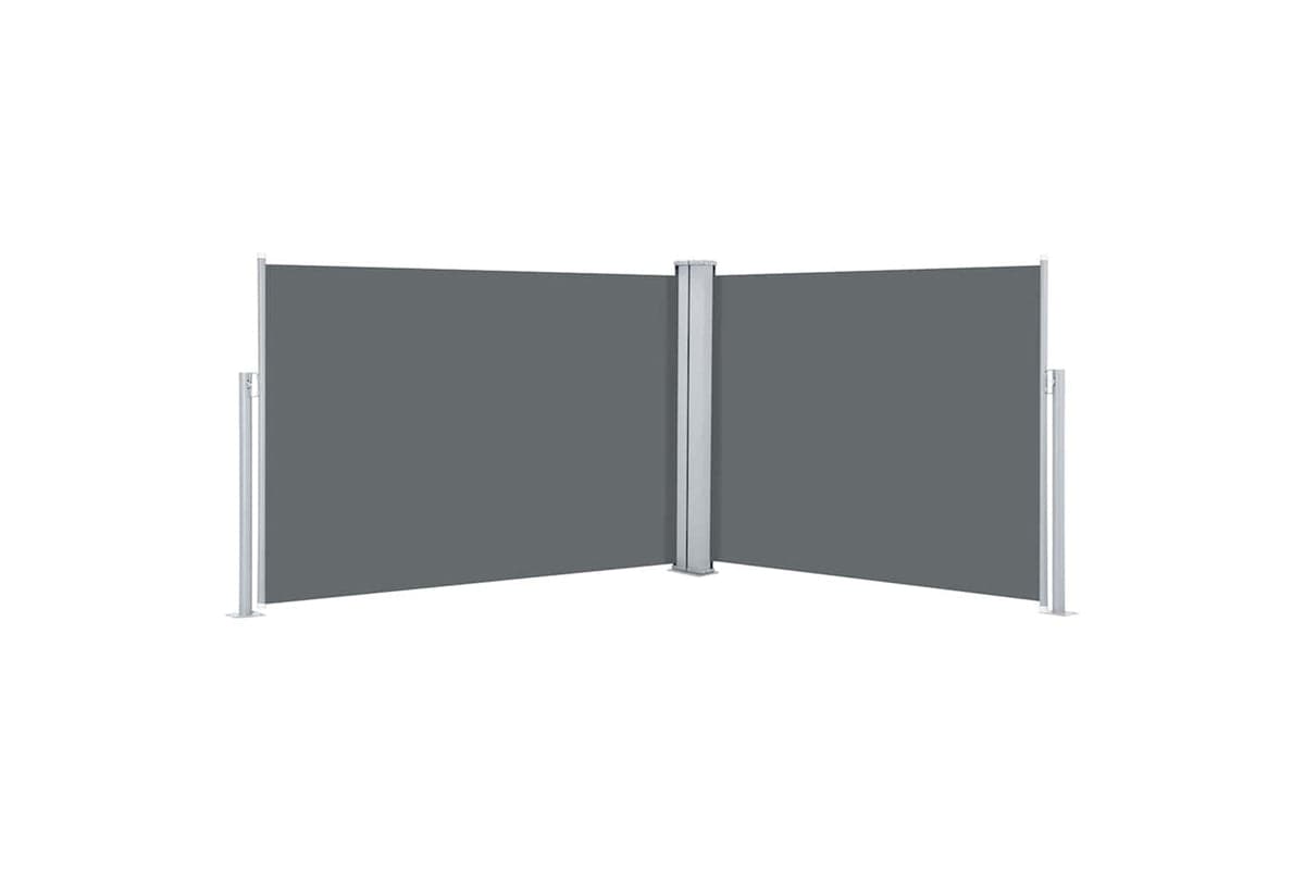 vidaXL 48474 Retractable Side Awning Anthracite 100x1000cm