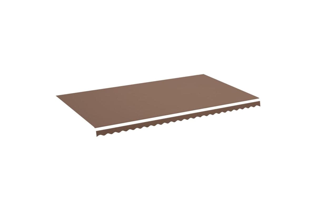 Vidaxl 311984 Replacement Fabric For Awning Brown 6x3.5 M