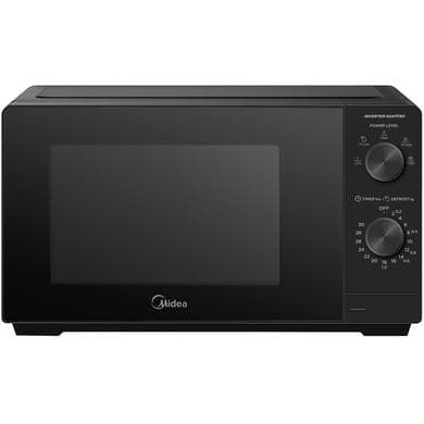 Midea MMOP01MZ-BK 20L Freestanding Solo Microwave Oven – 700W Black