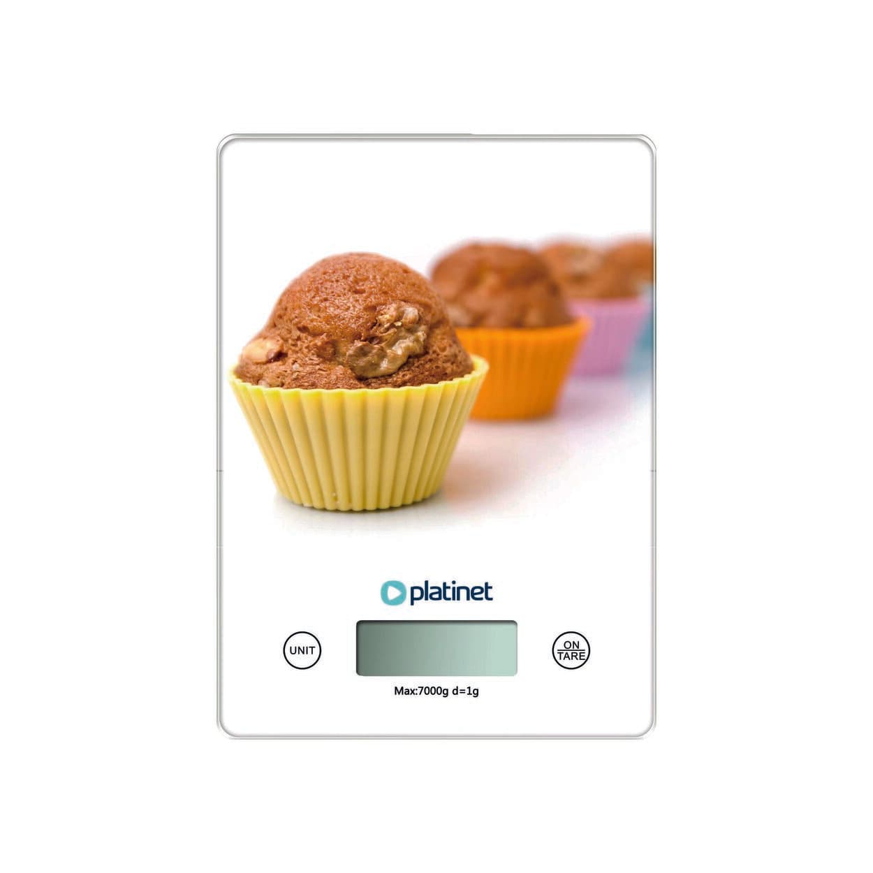 PLATINET Digital Kitchen Scales - 7kg Max Weight...