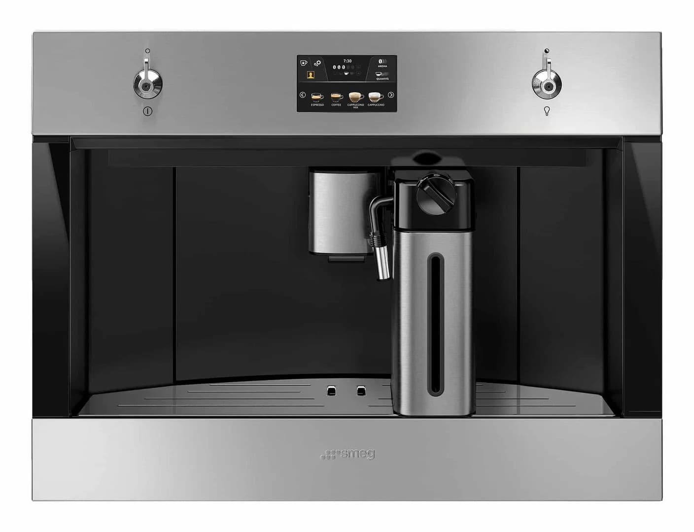 Smeg Classica Built-in Automatic Bean to Cup Coffee Machine | Stainless Steel