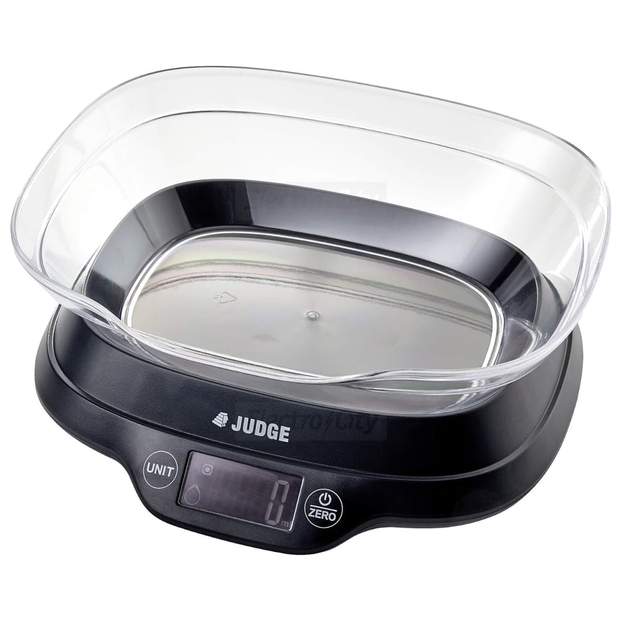 Judge Electricals 5kg Digital Bowl Scale with Weight and Volume Measure