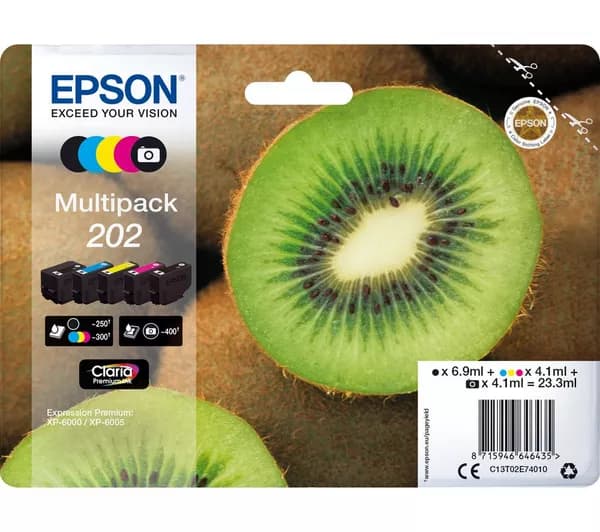 EPSON 5-Colour Ink Cartridges