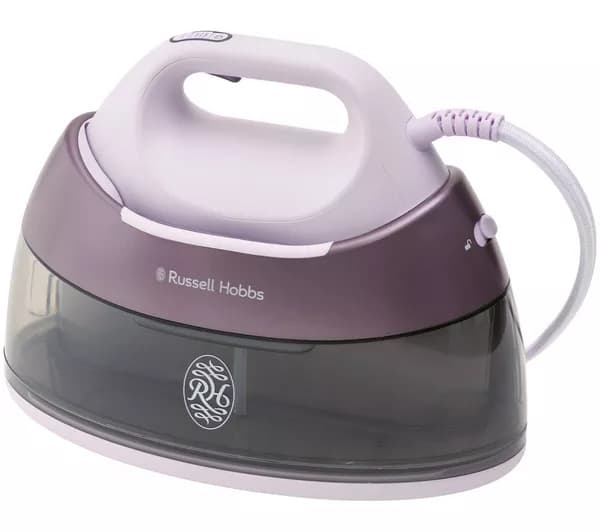 RUSSELL HOBBS Fabric Luxe Steam Iron - Lilac