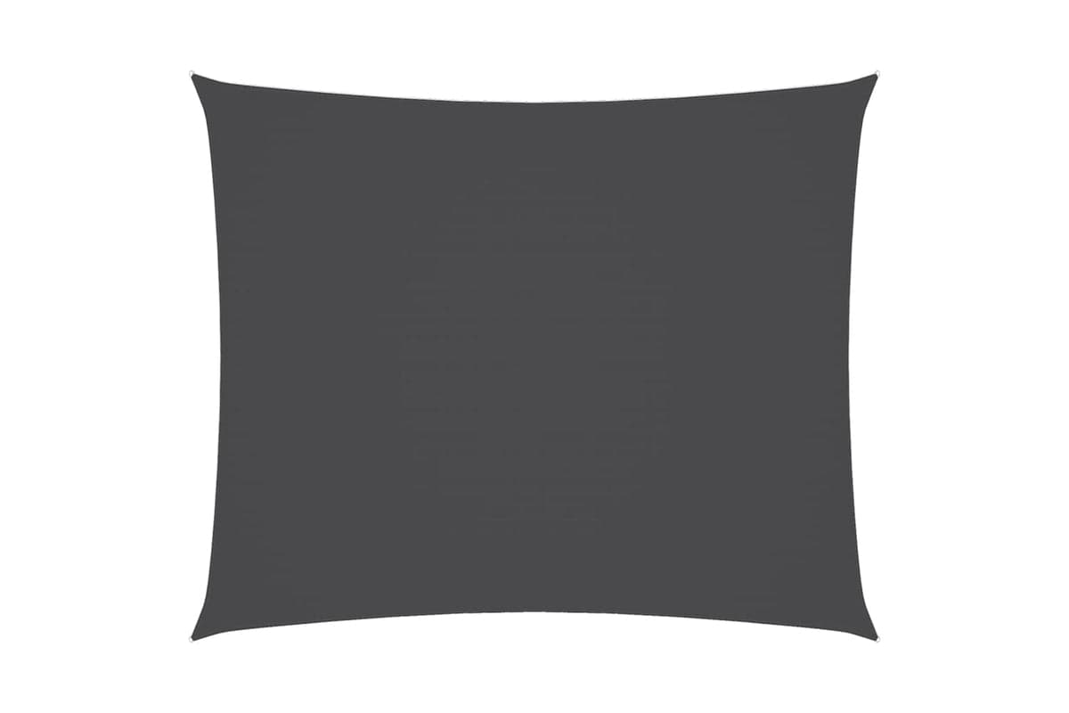 Vidaxl 135109 Sunshade Sail Oxford Fabric Rectangular 5x6 M Anthracite