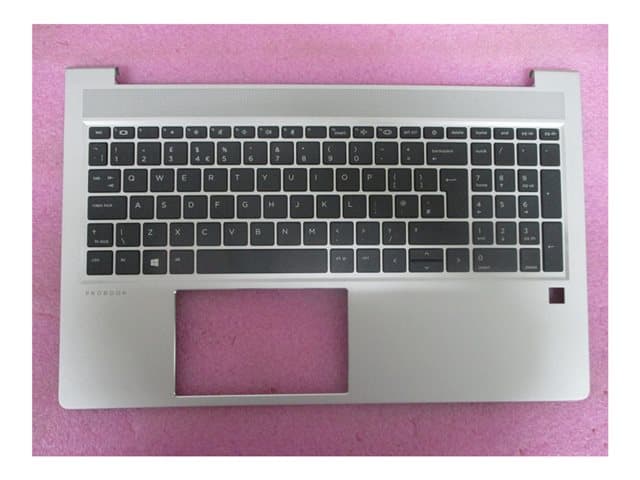 HP - notebook replacement keyboard - for models with Thunderbolt - QWERTY - UK - with top cover Input Device