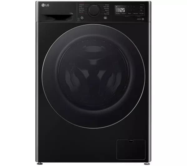 LG Series 4 AI Direct Drive F4Y513NCLN1 13 kg 1400 Spin Washing Machine - Onyx Black